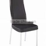 2015 modern dining chair PU, Chromed frame and Leg dining room furniture PDC14807