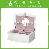 Personalized Glossy Wood Pearl Jewelry Box &MDF New Design Jewellery Package Case thumbnail-1