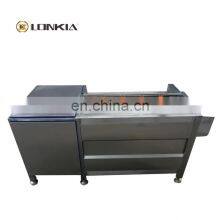 Fully Automatic Electric Brush Roller Washing Machine for Sweet Potato Taro Ginger Carrot Cassava Peeling Machine Price thumbnail-4