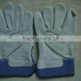 Cow Split Leather Safety and Protective Working Gloves for Workers thumbnail-1