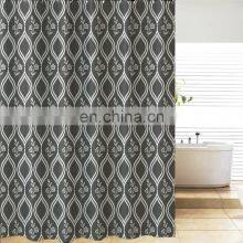 Gray Color Design Peva Bathroom Curtain Bath Curtain thumbnail-2