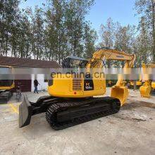 Stock Komatsu Crawler Backhoe , Original Pc128 Pc130 Pc138 Digger , Used Komatsu Excavators