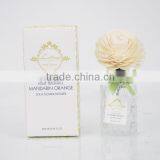 200ml Home Fragrance Aroma Reed Diffuser With Glass Bottle and Sola Flower SA-2041