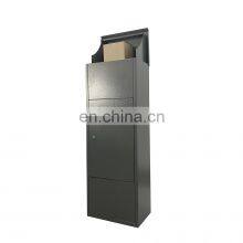 Extra Large Mailbox for Parcel,standing Box With Security Lock -Stainless Steel Letter Box