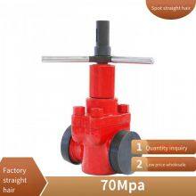 Langfeng Drilling High-pressure Mud Gate Valve Z23y-350 Dn80 for Oilfield Water Injection thumbnail-2