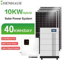 10KW Solar Power System for Remote Areas With 48V Battery Bank and Waterproof Design thumbnail-3