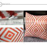 Geometry Embroidery Pillows Cushions Home Decor Pillow Office Chair Pillow Case thumbnail-5