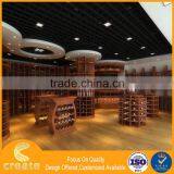 Retailer Store Wood Dislay Cabinet for Wine Bottle Stand Make in China thumbnail-5