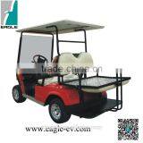 Solar Powered Golf Cart, CE Approved 4 Seat Electric Golf Car, 2 Rear Foldable Seat, EG2028KSZ,, thumbnail-2