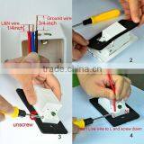 Best Quality Smart App Female Unique Design America Mexico Standard Double USB Socket Power Outlet Charger Receptacle With 5V 3A thumbnail-2