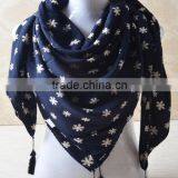 New Designs Printed Cotton Square Head Scarf thumbnail-5