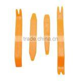 Universal 4pcs Car Radio Install Audio Removal Stereo Pry Tool Kit Orange Panel Trim Molding Removal Tool Set thumbnail-2