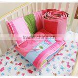 Pink Animals Baby Fitted Bed Skirt From Professional Manufacturer thumbnail-5