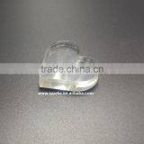 Custom Clear Desktop Heart Shaped Solid Acrylic Paper Weight Block,crystal Glass Heart-shape Desktop Decoration thumbnail-5