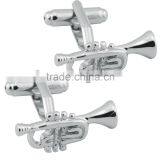 925 Sterling Sliver Cuff Links Custom Design Gun Cufflinks thumbnail-2