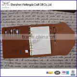 New Multifunction Business Handmade Trifold Leather Notebook with Power Bank
Quality Choice