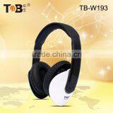 Wireless Earmuff FM AM Radio and Mp3 Player Headphones / Headsets With TF / MicroSD Card TB-W193 thumbnail-3