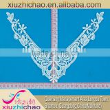 XLY011 garment accessories beauty lady dress crochet collar lace neckline trims