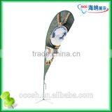 5.6m Tear Drop Flagpole Advertising Flags Pole Fibreglass Waterbase Flag Banner thumbnail-1