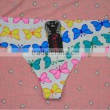 Ladies Sexy Butterfly Print Hot One Piece Tanga