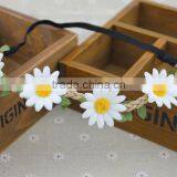 New Fashion Charming Colorful Flowers Hairwrap Tokyo Street Style Hairband thumbnail-1