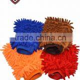 Microfiber Chenille Car Washing Clean Colorful Gloves thumbnail-2