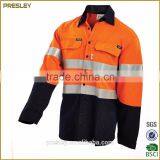High Quality Men's Safty Reflective Workwear Coverall Fireproof Workwear thumbnail-4