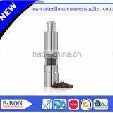 High Quality Stainless Steel Salt and Pepper Mill With Manual Button thumbnail-1