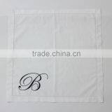 Monogrammed Cotton Napkin, Table Napkin thumbnail-2