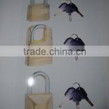 Safe, Precise Stucture, Easy-using Padlock