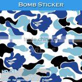 HD-067 CARLIKE Fashionable Car Body Graffiti Stickers Bomb thumbnail-2