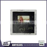 4X6 Chalkboard Photo Frame White Border Frame Your Photo Record Your Mood