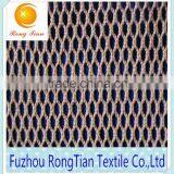 100% Polyester Light Weight Red Mesh Fabric for Sportwear Shoes