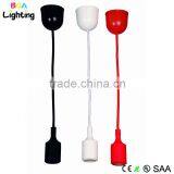 UL E26 Socket Silicone Suspension Lighting, Simple Ceiling Lamp thumbnail-2