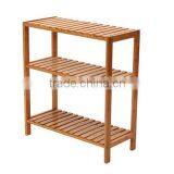 Natural Color 3-tiers Bamboo Shoe Rhvack,living Room Furniture thumbnail-1