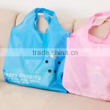 OEM manufacturer direct supply Cute Large size foldable 190T polyester shopping bag
