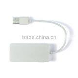 Slim Mini Desgin 4 Ports USB 2.0 HUB thumbnail-4