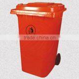 With Wheels and Lid,outdoor 360L Plastic Dust Bin