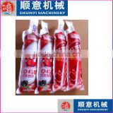 4 head 4 nozzle Plastic water bag filling sealing packing packing machine