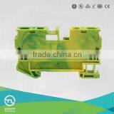 UTL GROUNDING TYPE ELECTRIC TERMINAL BLOCKSW WITH COLOR YELLOW/GREEN