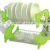 Plastic 9 Design Chrome Plated Dish Rack and Plate Shelf ,single Tray ,fine Quality ,popular Selling,competitive Price thumbnail-3