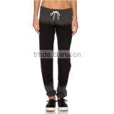 Latest Design Women Black Dip Dye Palazzo Pants With Custom Print thumbnail-1
