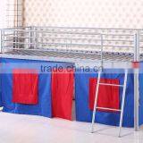 Children Metal Middle Bunk Bed Frame thumbnail-1