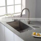 Kitchen Furniture American Canada Hot Sales Undermount Single Handmade Kitchen Sink With Cupc Certififcation thumbnail-6