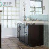 Solid Wood Wholesale Wooden Bathroom Cabinet thumbnail-1