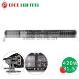 Super bright new 4D 420w 32inch led light bar for offroad 4x4
