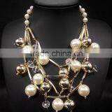 Water Drop Ball Pendant Pearl Necklace Women Necklace Fashion Jewelry 2015 New Design thumbnail-1