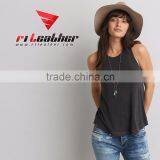 2016 Fashionable Women's Round-neck Long Sports Tank Top thumbnail-1