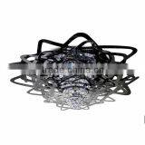 0816-21 Reflections Gently Dispersing A Cascade of Crystals Amplifies Aurora Ceiling Light Lamp