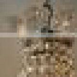 530-5 Mid-Century Crystal Chandelier thumbnail-4